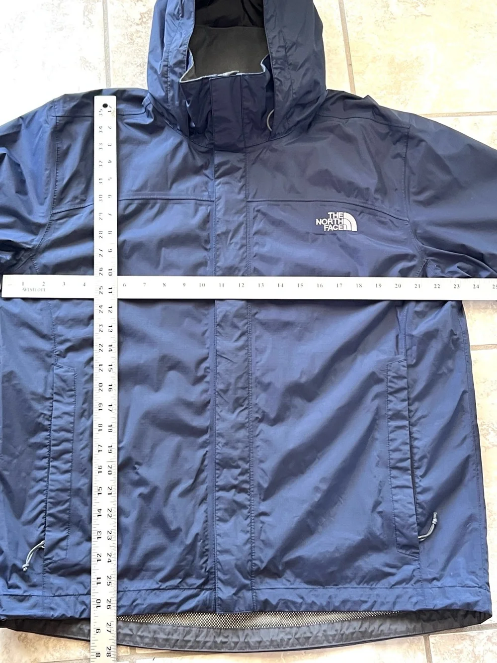 The North Face TNF Hooded Hyvent Jacket Windbreaker Gorpcore Hiking, Camping Med